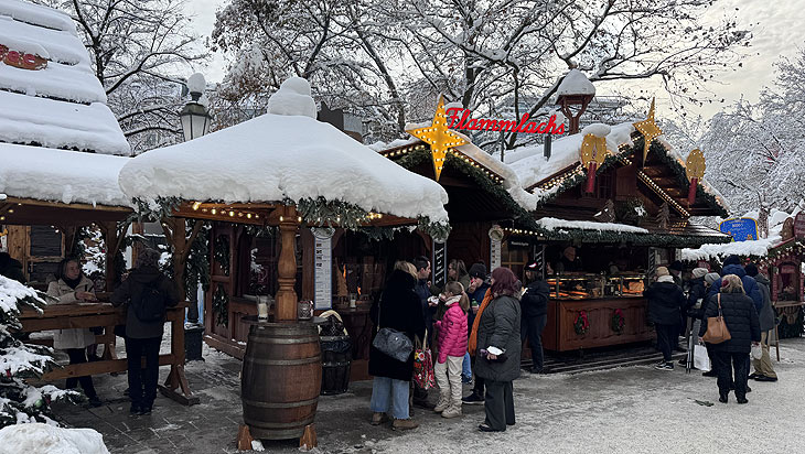 Hamburgs Fischüttn 2024 im Schnee (©Foito: Hamburg)